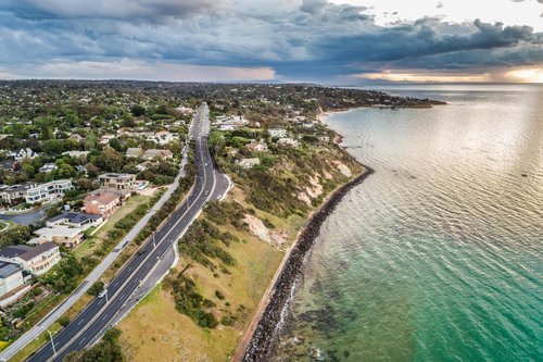 Olivers Hill towards Mount Eliza